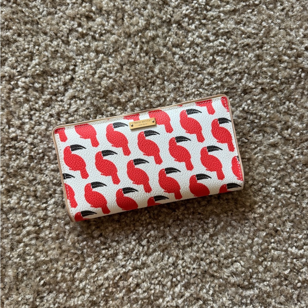 Kate spade toucan wallet
